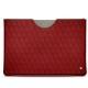 Custodia in pelle Microsoft Surface Pro 6 - Tomate - Couture ( Pantone 187C ) 