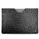 Funda de piel Microsoft Surface Pro 6 - Autruche nero