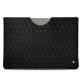 Pochette cuir Microsoft Surface Pro 6 - Negre poudro - Couture