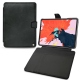 Capa em pele Apple iPad Pro 12.9" (2018) - Dark vintage ( Roughtcut - Black#5256 ) 
