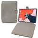 Lederschutzhülle Apple iPad Pro 12.9" (2018) - Acier vintage ( Pantone 403C ) 