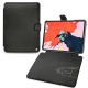 Apple iPad Pro 12.9" (2018) leather case - Negre poudro