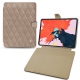 Lederschutzhülle Apple iPad Pro 12.9" (2018) - Taupe vintage - Couture