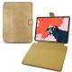 Apple iPad Pro 12.9" (2018) leather case - Serpent sabbia