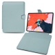 Apple iPad Pro 12.9" (2018) leather case - Bleu Ciel PU
