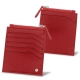 Wallet for idendity card - Anti-RFID / NFC - Rouge ( Nappa - Pantone 199C ) 