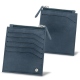 Carteira para bilhete de identidade - Anti-RFID / NFC - Jean vintage ( Roughtcut - Pantone 285U  ) 