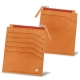 Cartera para documento de identidad - Anti-RFID / NFC - Mandarine vintage ( Pantone 165C ) 