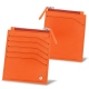 Wallet for idendity card - Anti-RFID / NFC - Orange fluo