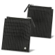Wallet for idendity card - Anti-RFID / NFC - Abaca nero