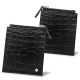Wallet for idendity card - Anti-RFID / NFC - Crocodile nero