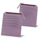 Wallet for idendity card - Anti-RFID / NFC - Lilas PU