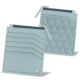 Wallet for idendity card - Anti-RFID / NFC - Bleu ciel - Couture ( Nappa - Pantone 277C ) 