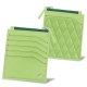 Wallet for idendity card - Anti-RFID / NFC - Vert olive - Couture ( Nappa - Pantone 578U ) 