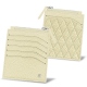Portefoglio per carte d'identità - Anti-RFID / NFC - Ivoire - Couture ( Sleek P C12 - White ) 