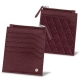 Wallet for idendity card - Anti-RFID / NFC - Lie de vin - Couture ( Pantone 5115C ) 