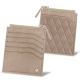 Carteira para bilhete de identidade - Anti-RFID / NFC - Taupe vintage - Couture