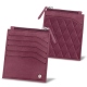 Carteira para bilhete de identidade - Anti-RFID / NFC - Prune vintage - Couture