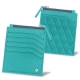Cartera para documento de identidad - Anti-RFID / NFC - Bleu fluo - Couture