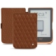 Housse cuir PocketBook Touch HD 3 - Tea Touch HD Plus - Marron - Couture ( Nappa - Pantone 1615C ) 