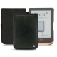 Lederschutzhülle PocketBook Touch HD 3 - Tea Touch HD Plus - Dark vintage ( Roughtcut - Black#5256 ) 