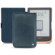 Capa em pele PocketBook Touch HD 3 - Tea Touch HD Plus - Jean vintage ( Roughtcut - Pantone 285U  ) 
