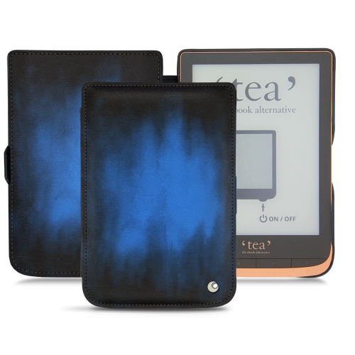 Leather Case PocketBook Touch HD 3 - Tea Touch HD Plus : Leather case for e-readers and tablets on NoreveBleu Patine