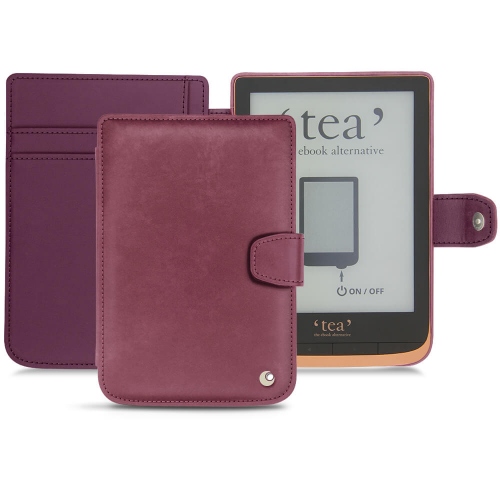 Lederschutzhülle PocketBook Touch HD 3 - Tea Touch HD PlusPrune vintage ( Pantone #612434 ) 