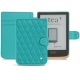 가죽 커버 PocketBook Touch HD 3 - Tea Touch HD Plus - Bleu fluo - Couture