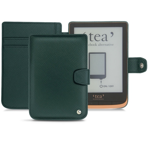 レザーケース PocketBook Touch HD 3 - Tea Touch HD PlusVert séduisant ( Pantone #1d3c34 ) 