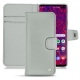 Custodia in pelle Samsung Galaxy S10+ - Gris ( Nappa - Pantone W428C ) 