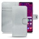 Housse cuir Samsung Galaxy S10+ - Platinium ( Pantone 877C ) 