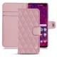 Custodia in pelle Samsung Galaxy S10+ - Rose - Couture ( Nappa - Pantone 2365C ) 