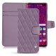Capa em pele Samsung Galaxy S10+ - Lilas - Couture ( Nappa - Pantone 2645U ) 