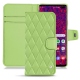 Capa em pele Samsung Galaxy S10+ - Vert olive - Couture ( Nappa - Pantone 578U ) 