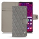 Custodia in pelle Samsung Galaxy S10+ - Acier vintage - Couture