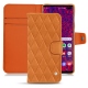 レザーケース Samsung Galaxy S10+ - Mandarine vintage - Couture
