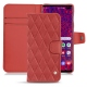 Funda de piel Samsung Galaxy S10+ - Cerise vintage - Couture