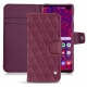Funda de piel Samsung Galaxy S10+ - Prune vintage - Couture
