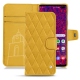 Funda de piel Samsung Galaxy S10+ - Jaune soulèu - Couture