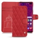 Custodia in pelle Samsung Galaxy S10+ - Rouge troupelenc - Couture