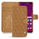 Lederschutzhülle Samsung Galaxy S10+ - Castan esparciate - Couture