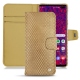 Samsung Galaxy S10+ leather case - Serpent sabbia
