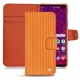 Lederschutzhülle Samsung Galaxy S10+ - Abaca arancio