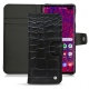 Funda de piel Samsung Galaxy S10+ - Crocodile nero