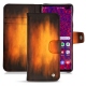 Samsung Galaxy S10+ leather case - Fauve Patine