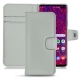 Lederschutzhülle Samsung Galaxy S10+ - Gris PU