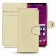 Custodia in pelle Samsung Galaxy S10+ - Beige PU