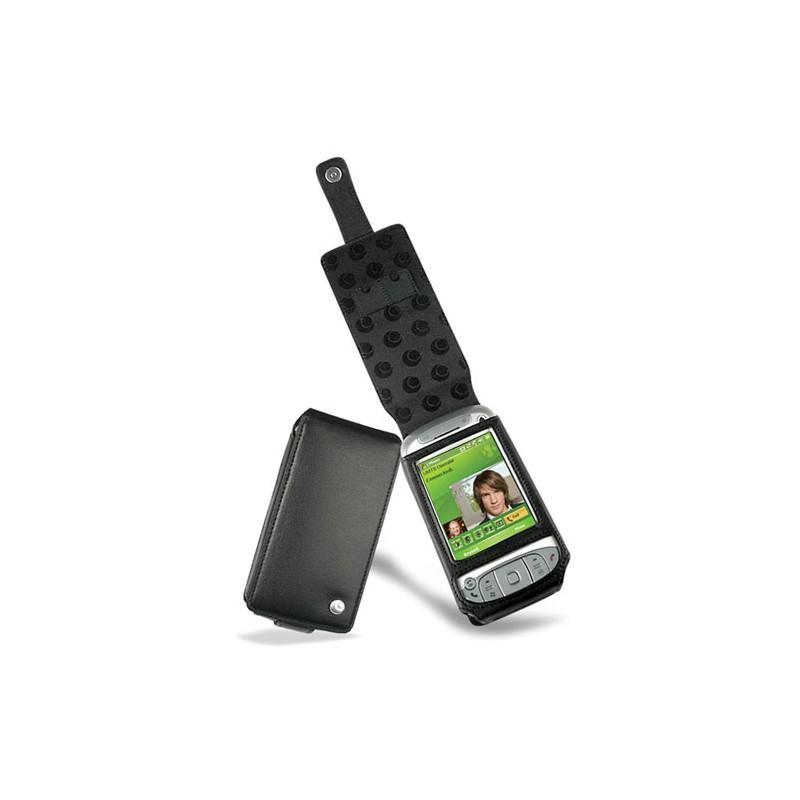 レザーケース HTC TyTN - Qtek 9600 - SPV M3100 - Noir ( Nappa - Black ) 
