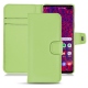 Funda de piel Samsung Galaxy S10+ - Vert olive PU